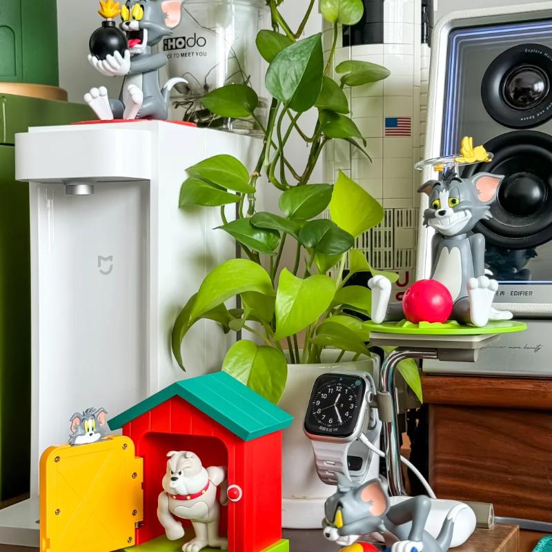 Оригинал Том и Джерри Невезучий Кот Мышь Слепой Коробка Сюрприз Коллекция Фигурок Украшение Комнаты Подарок на День Рождения 52toys Случайный Модный Сюрприз