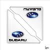 Anti-collision and anti-scratch stickers for car door corners For Subaru Forester impreza Outback Legacy Tribecacar WRC XV Car riu9