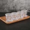 Anti-slip Bowl Sugar Transparent Sugar Pots Multifunctional Acrylic Seasoning Jar  for Kitchen
