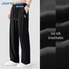 Мужские летние брюки прямого кроя из ледяного шелка Jeanswest, быстросохнущие