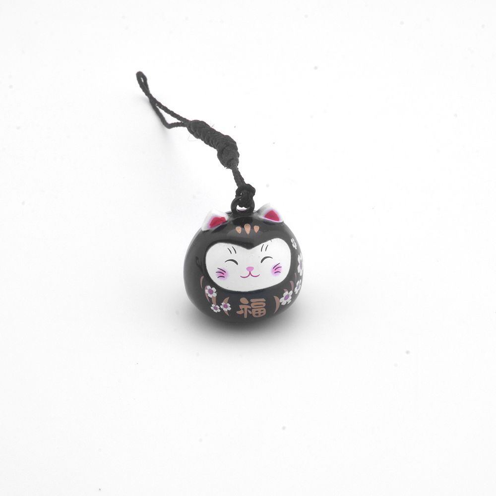 Pendant Keyring Bag Pendant Japanese Lucky Cat Keychain Mobile Phone Strap Maneki Neko Phone Charm