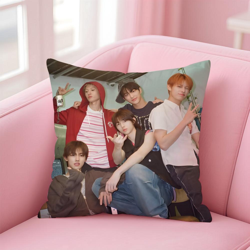 Korean Handsome Boy Group CCortis Cushion Cover Pillow Case Soft Skin Friendly Fabric Concealed Zipper