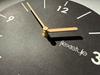 Scandic wall clock 30cm black silent for the living room