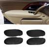 Soft Leather Door Armrest Cover For Acura RL 2005 - 2012 Car-styling 2pcs Front Door Armrest Panel Skin Cover Sticker Trim