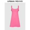 UR2025 Женское милое мини-платье А-силуэта с завязкой на талии