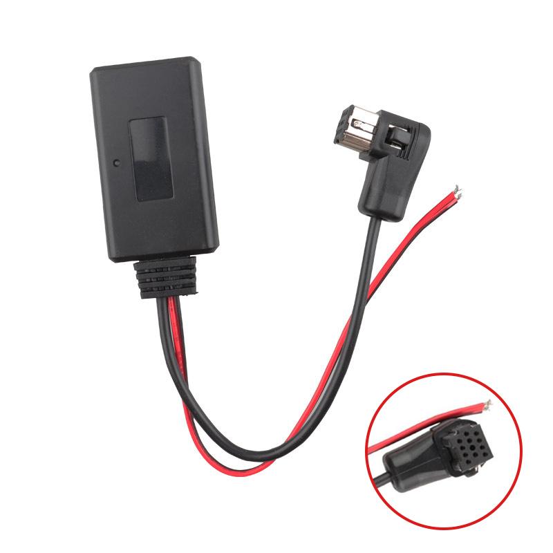 Bluetooth 5.0 Audio Aux-In Cable Adapter Car Bluetooth Audio Receiver For Pioneer Radio Ip-Bus 12Pin Aux Receiver Adapter