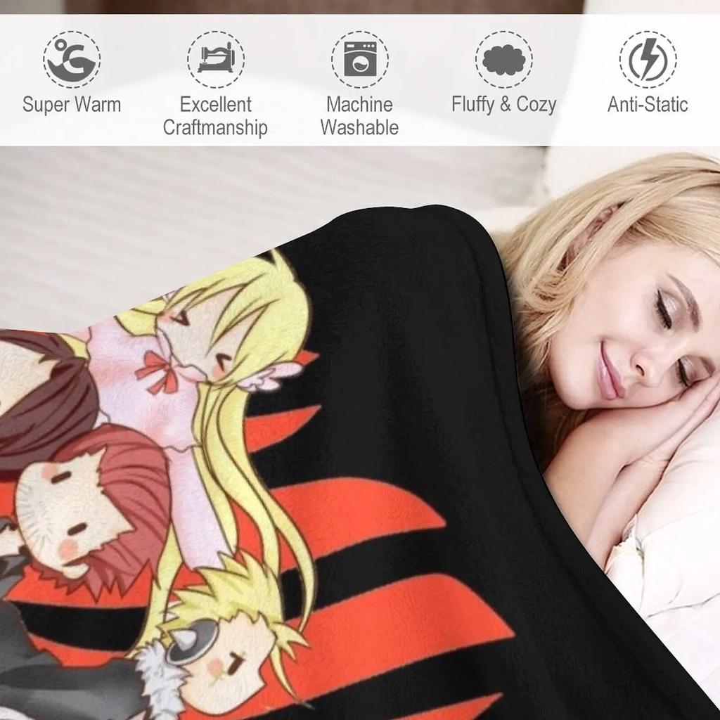 Одеяло «Хвост Феи» в стиле аниме, милое одеяло, диваны, идеи подарков на день Святого Валентина, тонкое одеяло