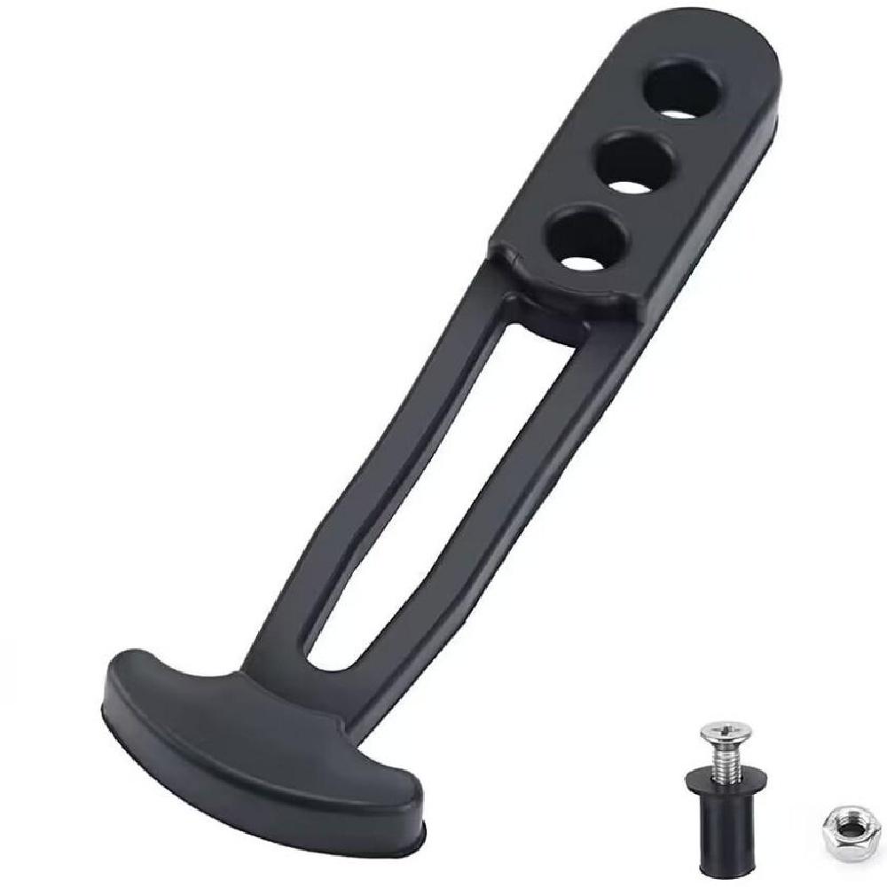 Ремень для телескопической лестницы на лодке, резиновая защелка морского класса с 3 регулируемыми монтажными отверстиями для 2-ступенчатой, 3-ступенчатой или 4-ступенчатой лестницы 