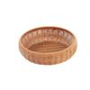 Vintage Boho Style Rattan Storage Tray Woven Texture PP Wicker Basket Snack Plate Coffee Shop