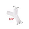 2Pcs Inner Diameter 16mm Tent Rod Adapter Replacement Three-Way Connector Water Pipe Connectors