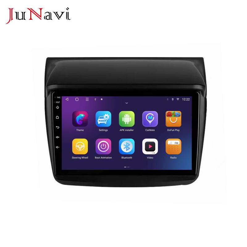 Автомобильный навигационный блок Android с большим экраном и Bluetooth для моделей Mitsubishi Pajero Sport Triton 2008-2015 годов