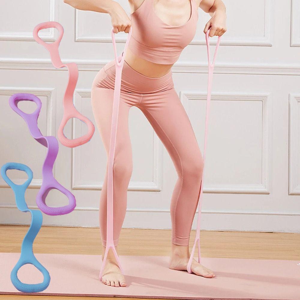 Рука Спина Плечо Упражнение Растяжка Йога Пилатес Эластичная лента Тренажерный зал