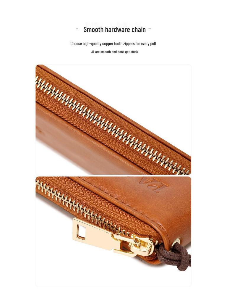 2024 Кошелек-органайзер для паспорта и документов с RFID-защитой от кражи