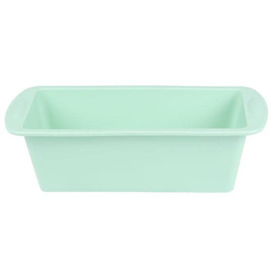 Силиконовая форма для хлеба с антипригарным покрытием и ручками. Подходит для духовки. Антипригарный термостойкий легкосъемный противень для выпечки хлеба.