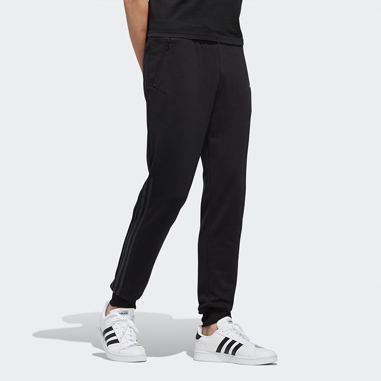 adidas Нео конические повседневные спортивные штаны мужские черные EI4466