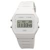 Casio Цифровые Унисекс Часы Биопластик Без Упаковки F-91WB-7A (Белый, Ремешок, Коробка)