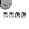 4Pcs Car DIY Accessories 19mm Wheel Nuts Bolts M12 X 1.5 For FIESTA Cougar Focus KA MONDEO C-MAX 1988-2014