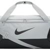 Nike Полиэстеровая спортивная и фитнес-сумка, сумка через плечо, дорожная сумка, мужская, светло-серая, повседневная, BA5957-077
