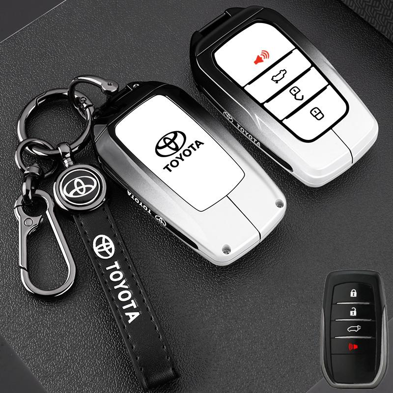 Чехол-оболочка для автомобильного ключа Toyota Tacoma Fortuner Corolla Venza Grand Highlander RAV4 XSE Prime Land Cruiser Hilux 2023 2024