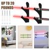 2/4Pcs Lightsaber Display Stand Wall Mount Acrylic Sword Holder Home Decorative Display Rack for Samurai Swords Light Saber