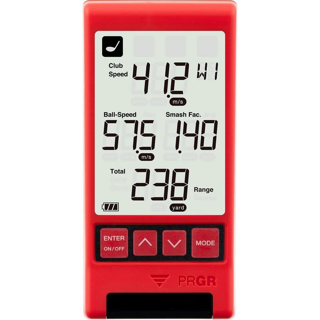 PRGR Pro Gear Speed Gun прибор для измерения скорости RED EYES POCKET Карман для красных глаз Совместим с оригинальным продуктом HS-130 Гольф, бейсбол, футбол,