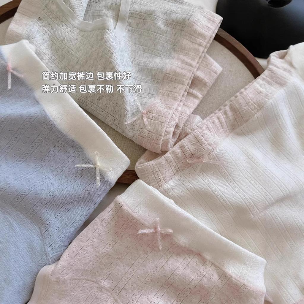 Women's Antibacterial Underwear Pure Cotton Triangle Underwear Summer Thin Shorts