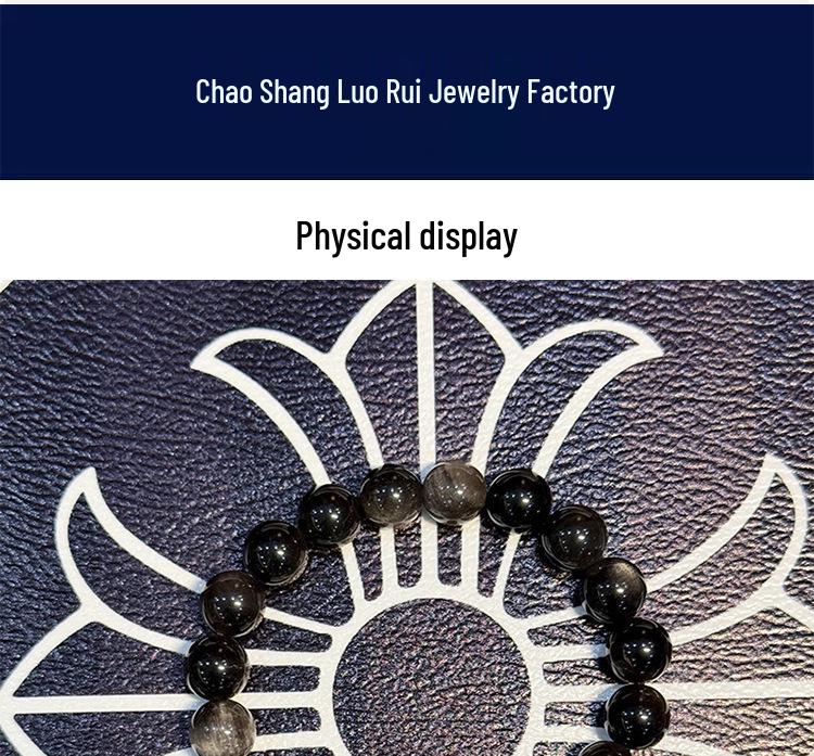 Kroxin Golden Obsidian Pixiu Bracelet: Lucky Beads Fashion Jewelry for Couples