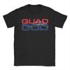 Streetwear TShirt Summer Quad God Hipster T Shirts  Cotton Tshirt for Unisex Y2K Basic Print Short Sleeve Tees
