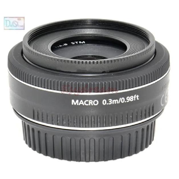 Металлический бленда-тень заменить ES-52 для объективов Canon EF-S 24mm F2.8 STM / EF 40mm f/2.8 STM ES52