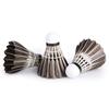 3/6/12Pcs Accessories Training Stable Black Goose Feather Professional Badminton Shuttlecock Durable