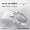 Совместимый PD 30W Зарядный адаптер для iPhone 17 Pro, 16 Max, 15 Plus - Кабель для зарядки в комплекте