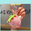 Creative Carrot Strawberry Bamboo Cat Plush Doll Pendant Keychain For Kids And Collectors