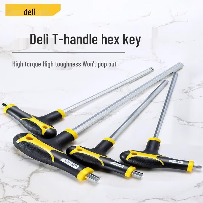 Deli Шестигранный ключ с Т-образной ручкой