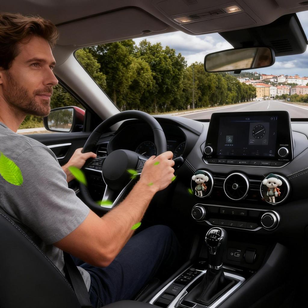 Car Air Freshener Vent Clip Cute Dog Scent Diffuser Air Freshener Car Outlet Charm For Truck Sedan Pickup SUV RV Dashboard