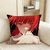 MMAKIMA CChainsaw man Pillow Cover Sofa Cushion Cover Home Room Decoration Children Gift