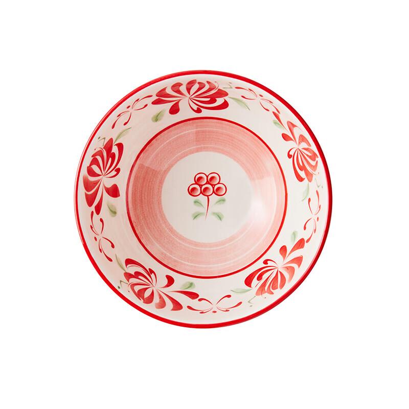 Gong He Jing Pin Twin Lotus Ceramic Tableware Set