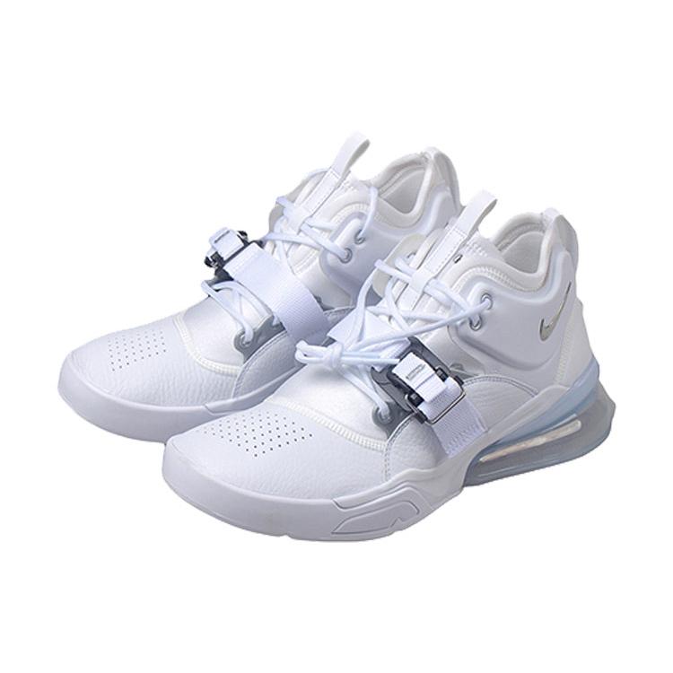 Nike Air Force 270 'Metallic Silver' (Unisex) White / Metallic Silver Casual Shoes AH6772 100