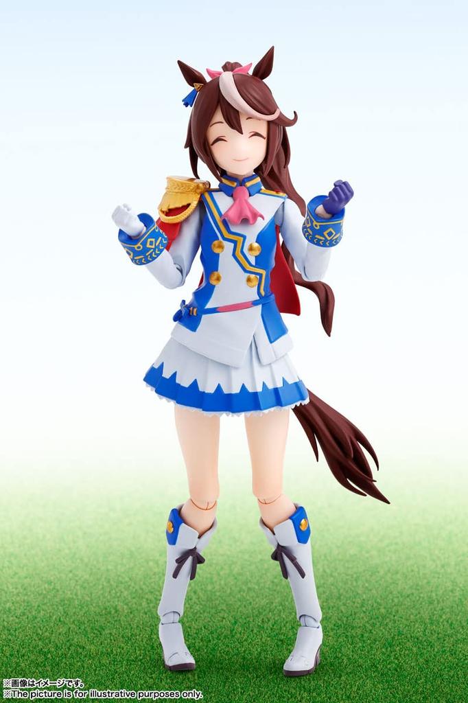 TAMASHII NATIONS S.H.Figuarts Uma Musume Pretty Derby Tokai Teio, approximately 125mm ABS & PVC painted action figure
