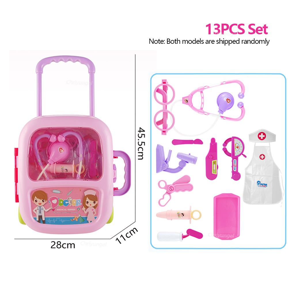 Набор доктора Игрушки доктора для детей Ролевая игра Медицинский инструмент Игрушка с портативным чемоданчиком Развивающая игрушка Подарок для мальчика девочки