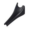 Car Interior Accessory Interior Mirror Cover Black Mirror Trim ABS Material Easy Installation High Universality For A3