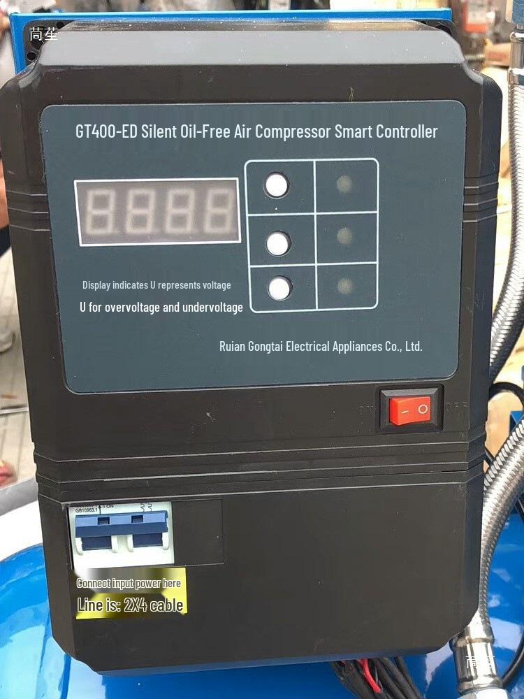 Безмасляный контроллер воздушного компрессора GT400-D (Совместимость 2-4 единиц)