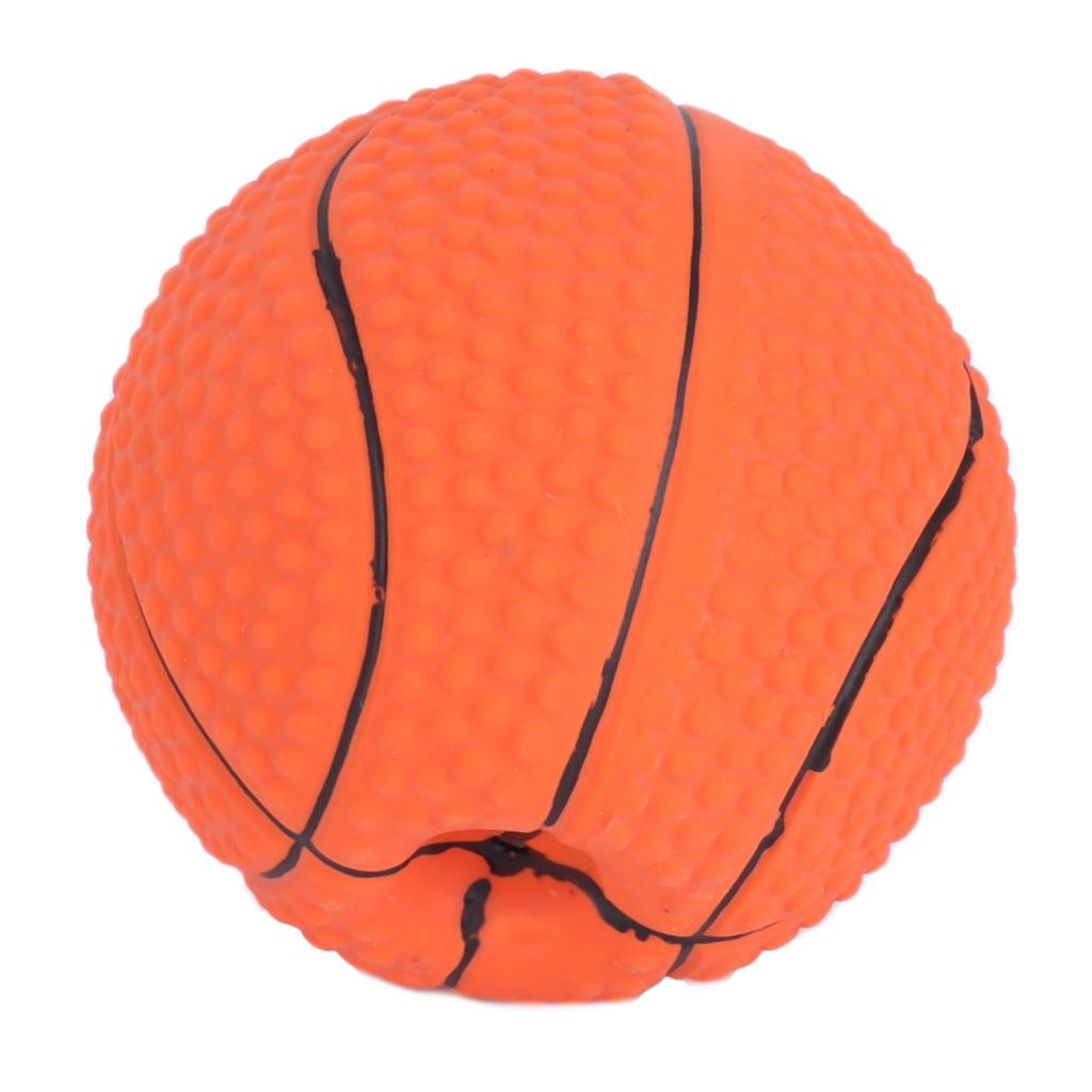 Pet Ball Toy Durable Pet Squeaky Toy Bite Resistant Dog Latex Ball Toys for Medium Large Dogs