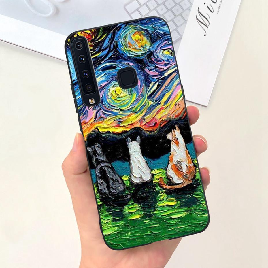 Case For Samsung Galaxy A9 (2018) Cute Cartoon Candy Color Soft Silicon Phone Cases For Samsung A9 2018 SM-A920F A9200 Bumper
