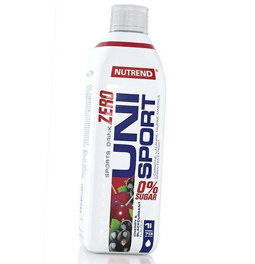 Concentrate of Sports Drink Without Sugar, Unisport Zero, Nutrend 1000ml (15119006)