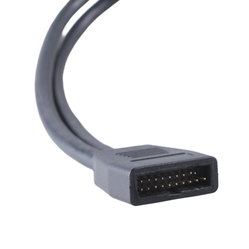 Chassis Motherboards 20Pin Cable Female to Female Male to Female Extension Cable 19Pin USB3.0 Cable Shielded