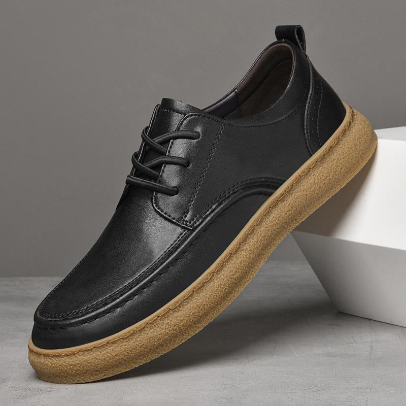 Модные летние уличные мужские универсальные белые оксфорды на плоской подошве со шнуровкой элегантные мужские повседневные туфли бизнес люксовый бренд коровья повседневная белая обувь