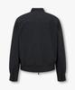 Man On The Boon Textured Zip-Up Bomber Jacket_Black 4714109006