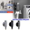Copper Washing Machine Faucets Soild Brass Single Cold Wall Mounted G1/2/G3/4 Bibcock Outdoor Garden Mop Pool Tap