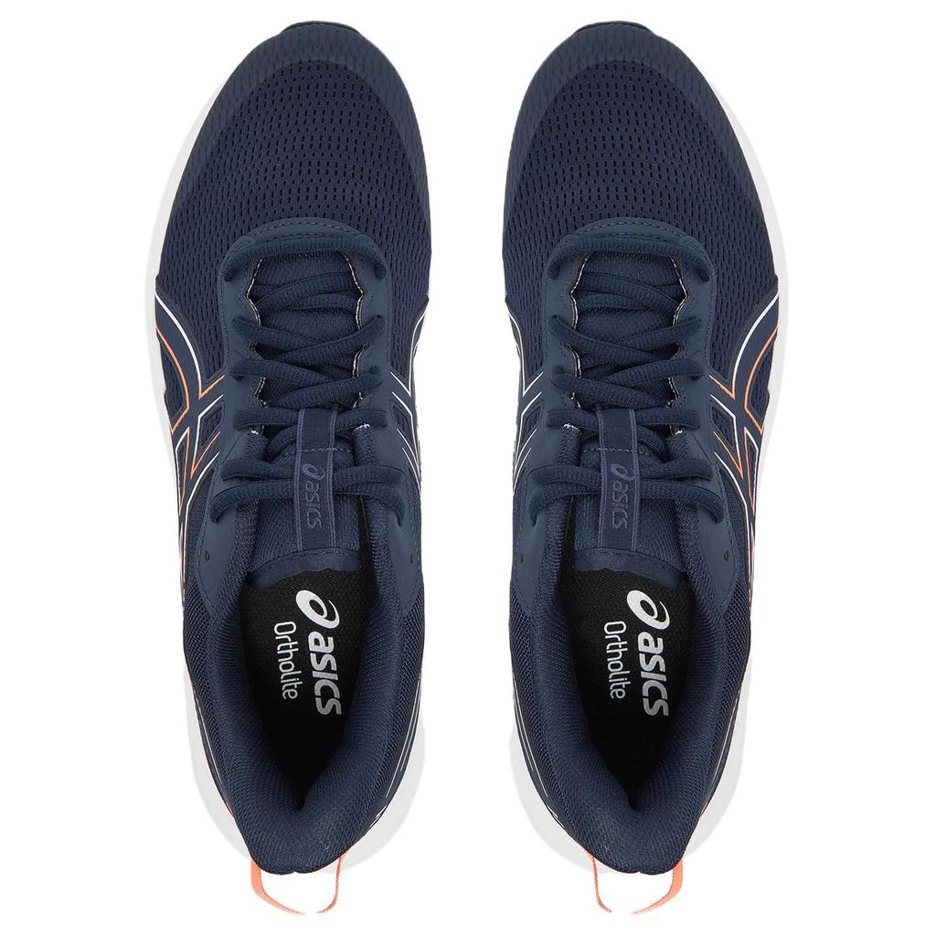 Asics Jolt 5 Удобные Универсальные Прочные Низкие Тренировочные Кроссовки для Бега Унисекс кроссовки Синие 1011B963-402