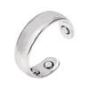 Magnetic Acupressure Ring Zinc Alloy Menopause Ring Hypoallergenic Open Design Ring Promotes Sleep Quality